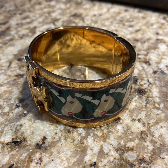 Tory Burch Logo Vintage Bracelet - Picture 8 of 8